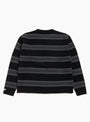 The Striped Wool Sweater from Stüssy comes in Black at Couverture & The Garbstore 
back 