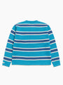 The Striped Sweater from Stüssy comes in Blue at Couverture & The Garbstore
back 