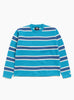 The Striped Sweater from Stüssy comes in Blue at Couverture & The Garbstore
front