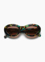 Courtney Sunglasses Aqua Tortoise Sun Buddies 