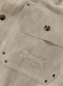  Forge-Guard Suede Jacket Light Grey from TDR at Couverture and The Garbstore
pocket 