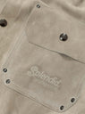  Forge-Guard Suede Jacket Light Grey from TDR at Couverture and The Garbstore
pocket 