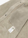  Forge-Guard Suede Jacket Light Grey from TDR at Couverture and The Garbstore
label