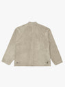  Forge-Guard Suede Jacket Light Grey from TDR at Couverture and The Garbstore
back