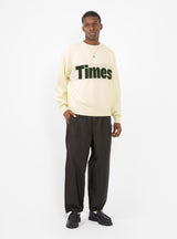 Kendrew Times Crew Cream by The English Difference | Couverture & The Garbstore