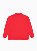 Polo Sweater Cherry by The English Difference | Couverture & The Garbstore