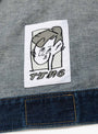 x Tomas Gittins Type 2+3 Hemp Denim Jacket Rinse from TDR at Couverture & The Garbstore
patch