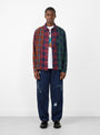 Triple Plaid Shirt Multi by Dime at Couverture and The Garbstore