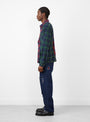 Triple Plaid Shirt Multi by Dime at Couverture and The Garbstore side profile 