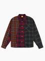 Triple Plaid Shirt Multi by Dime at Couverture and The Garbstore