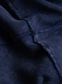 Reverse Stitch Crewneck Washed Navy by Dime at Couverture and The Garbstore stitching 