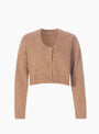 Ubridge Cardigan Caramel by Rachel Comey at Couverture & The Garbstore Ghost