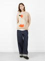 Duck Penguin Jumper Beige
