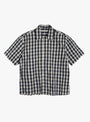 Wray Short Sleeve Shirt Green by YMC at Couverture & The Garbstore Front