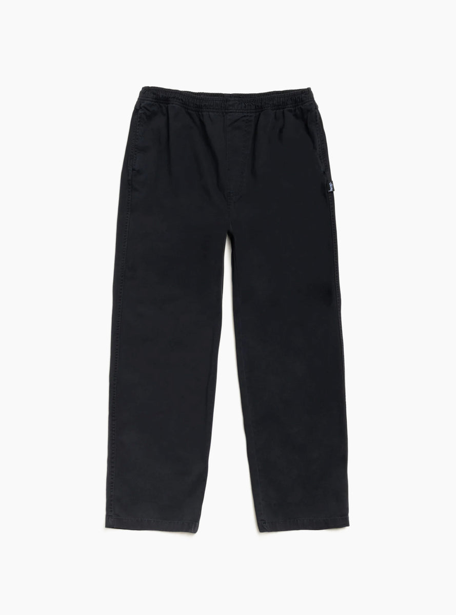 Cotton Twill Beach Pant Black by Stüssy | Couverture & The