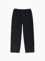 The Cotton Twill Beach Pant from Stüssy comes in Black at Couverture & The Garbstore back 