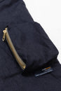 Combat Jacket Navy by TDR at Couverture and The Garbstore sleeve zip