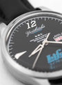 & Naval Watch Co. "Life" Watch Nearly Midnight close up 