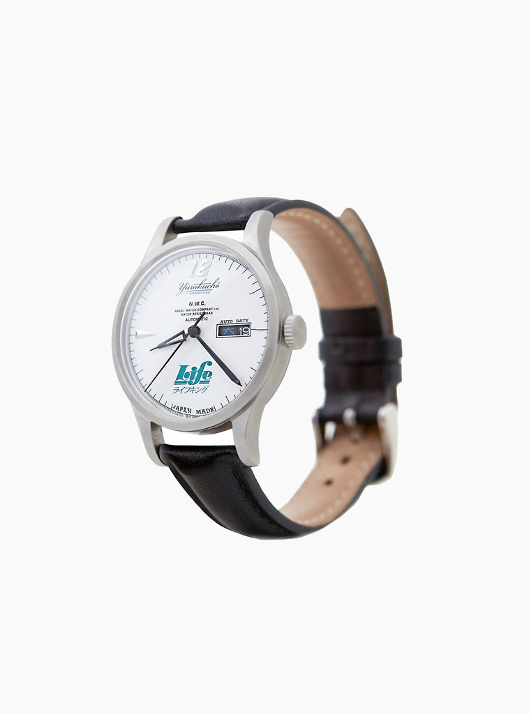 & Naval Watch Co. "Life" Watch Almost White