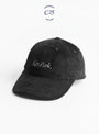 C25 Ken Park Corduroy Cap Black and Ecru from Couverture & The Garbstore
side 