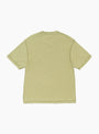 The Lazy SS Tee from Stüssy arrives in Light Olive at Couverture & The Garbstore
 back 