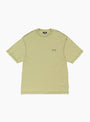 The Lazy SS Tee from Stüssy arrives in Light Olive at Couverture & The Garbstore
front 