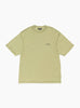 The Lazy SS Tee from Stüssy arrives in Light Olive at Couverture & The Garbstore
front 
