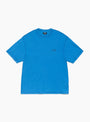 The Lazy SS Tee from Stüssy arrives in Sport Blue at Couverture & The Garbstore
front 