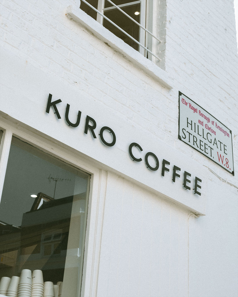 Exterior of Kuro Coffee Shop