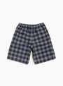 The Plaid Beach Short from Stüssy comes in Black at Couverture & The Garbstore
front