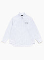 Standard LS Logo Shirt Blue Stripe from Stüssy at Couverture & The Garbstore
front