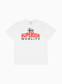 The Superior Quality T-Shirt from Stüssy in white at Couverture & The Garbstore 
Back