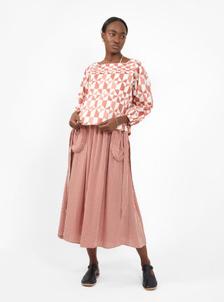Penny Top Pink Print by Sideline by Couverture & The Garbstore