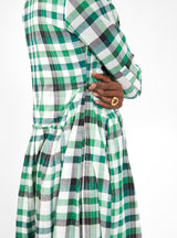 Santi Dress Versailles Green by Mii Collection | Couverture & The Garbstore