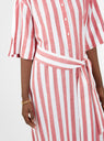 Jardin Kaftan Red & White Stripe by Apiece Apart by Couverture & The Garbstore