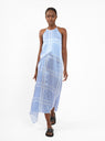 Spaghetti Dress Blue Checks by Christian Wijnants | Couverture & The Garbstore