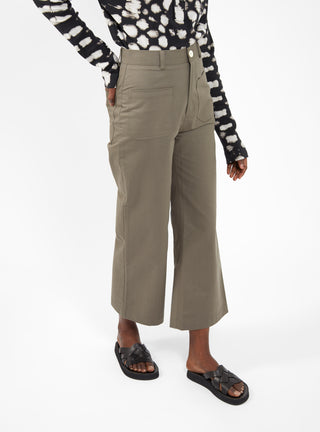 Cleo Trousers Olive Green by Sideline | Couverture & The Garbstore
