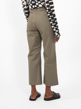Cleo Trousers Olive Green by Sideline | Couverture & The Garbstore