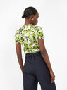 Taddeo T-Shirt Lime, Aubergine & Marigold by Christian Wijnants | Couverture & The Garbstore
