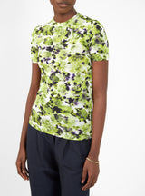 Taddeo T-Shirt Lime, Aubergine & Marigold by Christian Wijnants | Couverture & The Garbstore