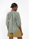 Mitte Top Deep Sage Bouquet by Apiece Apart by Couverture & The Garbstore