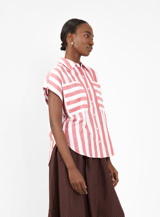 Soller Top Red & White Stripe by Apiece Apart | Couverture & The Garbstore