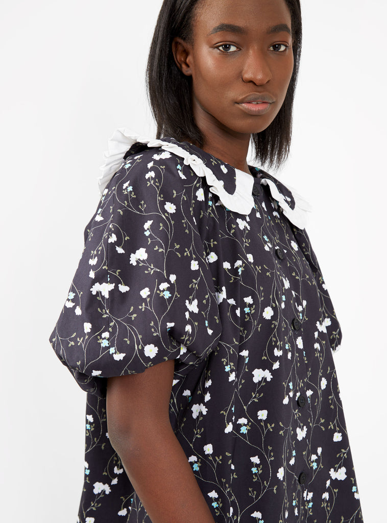Paola Top Navy Floral by Naya Rea | Couverture & The Garbstore