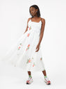 Ksana Dress White Multi by Naya Rea by Couverture & The Garbstore