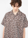 C.O.B. Short Sleeve Classic Shirt Leopard by Needles by Couverture & The Garbstore