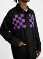 Checker Embroidered Block Jacket Black by Noma t.d. | Couverture & The Garbstore