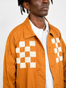 Checker Embroidered Block Jacket Walnut by Noma t.d. | Couverture & The Garbstore
