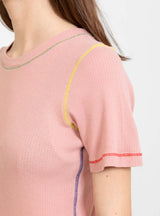 Hassan T-shirt Pink by LF Markey | Couverture & The Garbstore