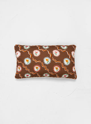 Tulips of Belgravia Cushion Brown by Ottoline by Couverture & The Garbstore