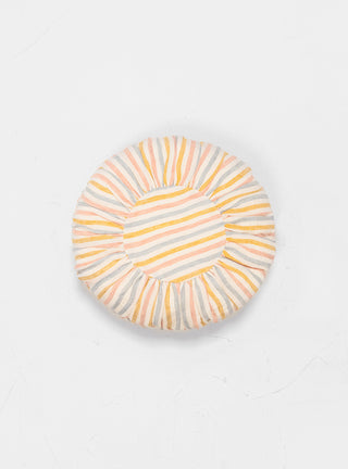 Summer Stripe Round Cushion by Projektityyny by Couverture & The Garbstore